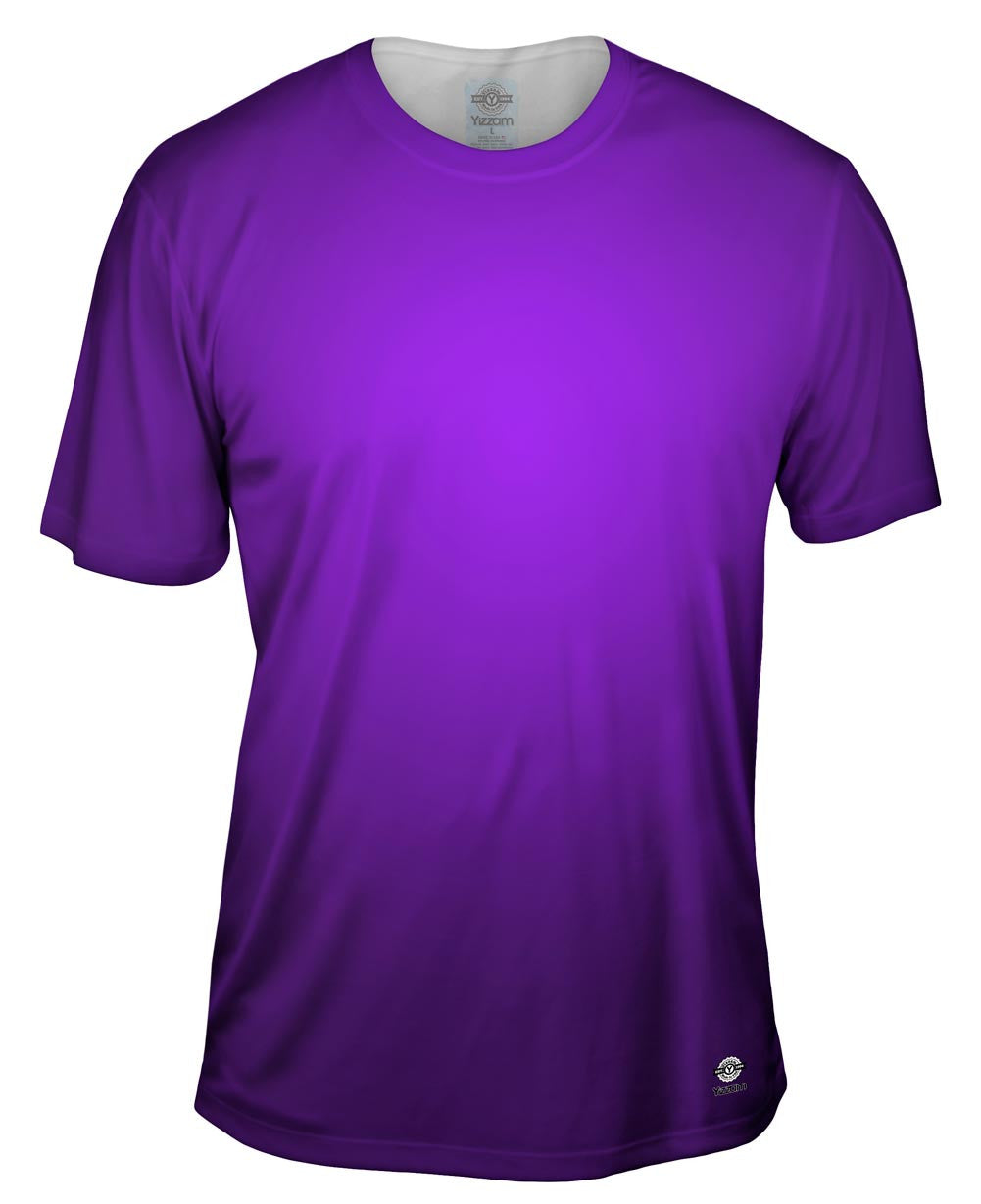 T-shirt Black - Purple Gradient - AISIN