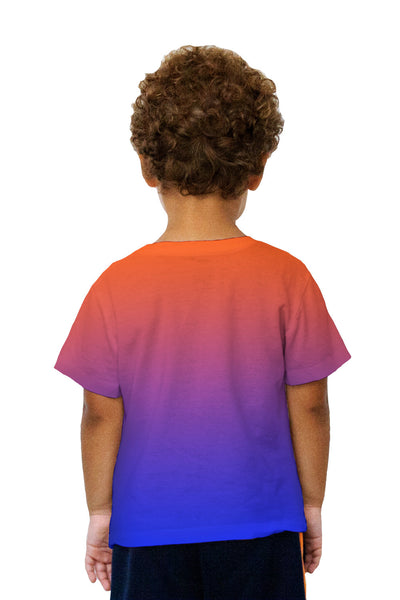 Kids Orange Blue Kids T-Shirt