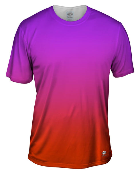 Orange Purple Mens T-Shirt