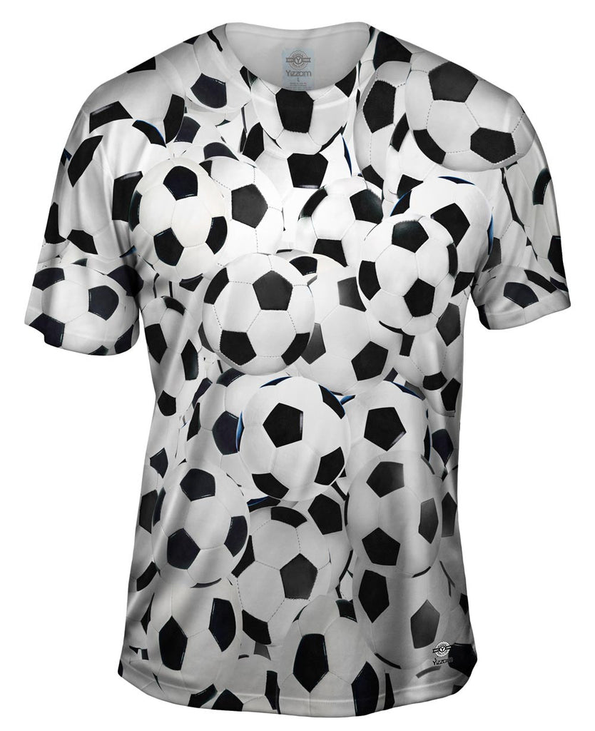 Soccer Pride Soccer Ball Mens T-Shirt | Yizzam