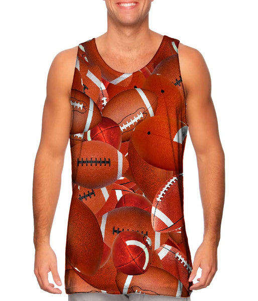 Touchdown Football Pride Mens Tank Top