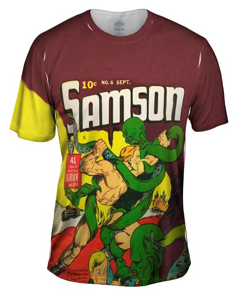 Samson HeroComic Retro Mens T-Shirt