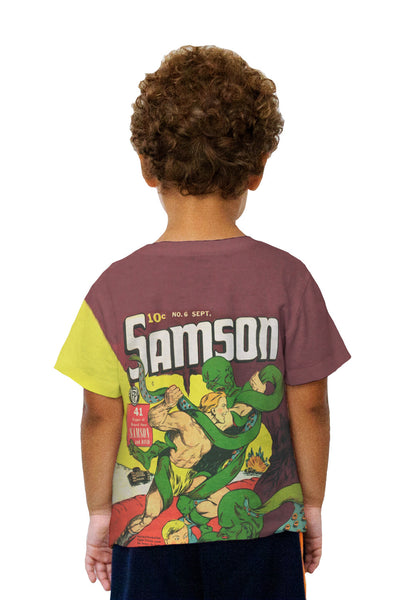Kids Samson HeroComic Retro Kids T-Shirt