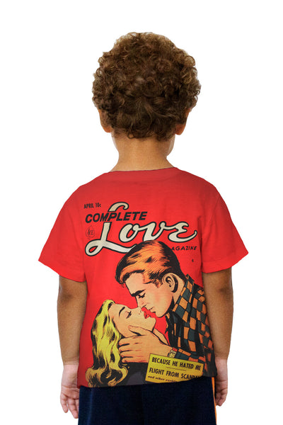 Kids Love Scandal Comic Retro Kids T-Shirt