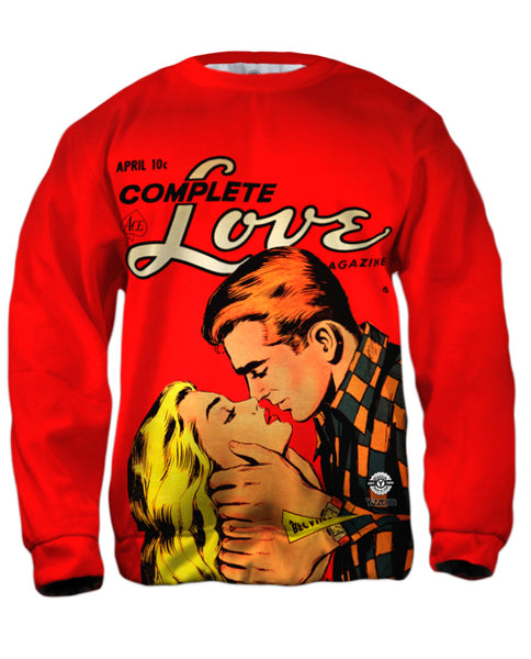 Love Scandal Comic Retro Mens Sweatshirt