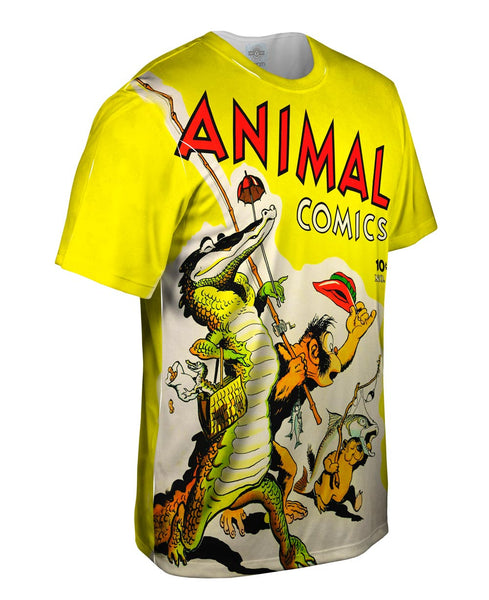 Animal Fun Comic Retro&nbsp;Mens T-Shirt