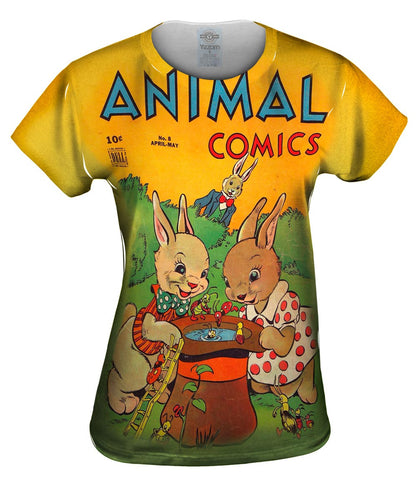 Bunny Fun Comic Retro
