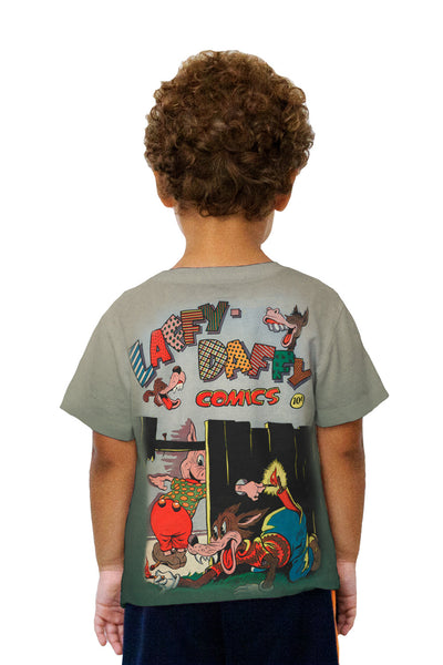 Kids Laffy Daffy Comic Retro Kids T-Shirt