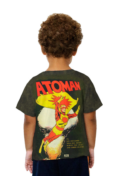 Kids Atoman Comic Retro Kids T-Shirt