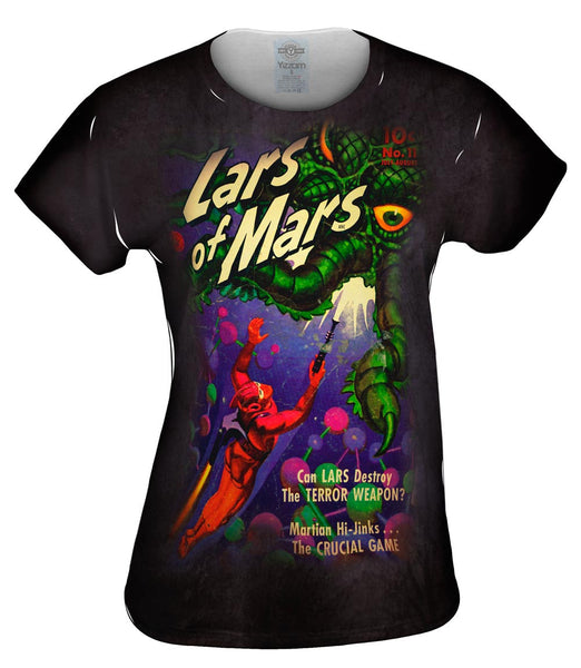 Lars of Mars Comic Retro Womens Top