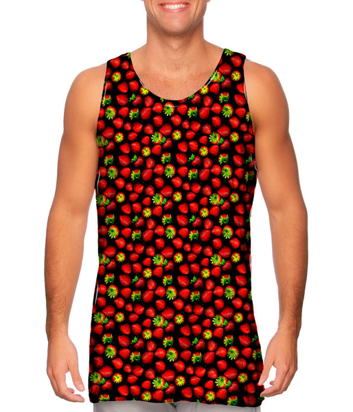 Strawberry Sky Mens Tank Top