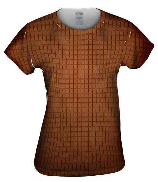 Chocolate Squares Womens Top