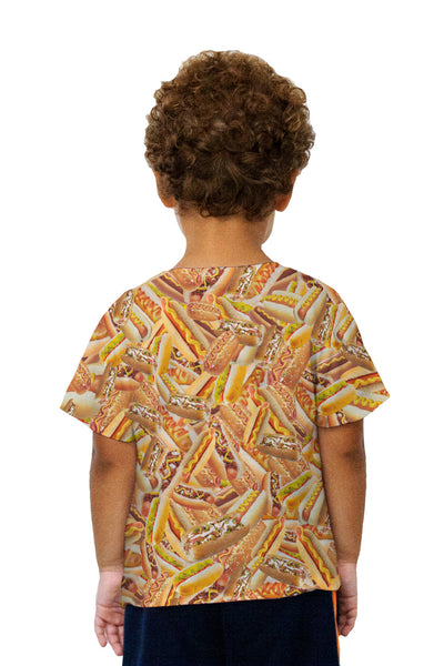 Kids Hot Dog Shower Kids T-Shirt