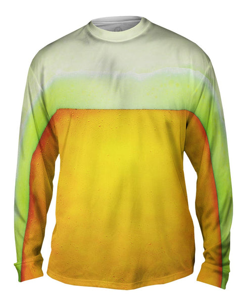 Beer Frothy Good Time Mens Long Sleeve