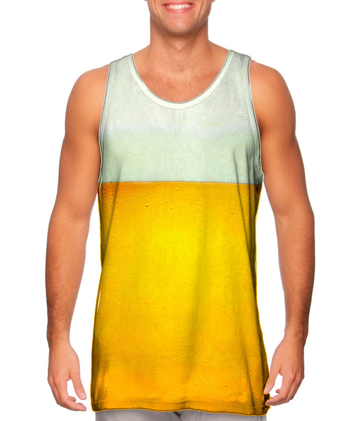 Beer Frothy Good Time Mens Tank Top