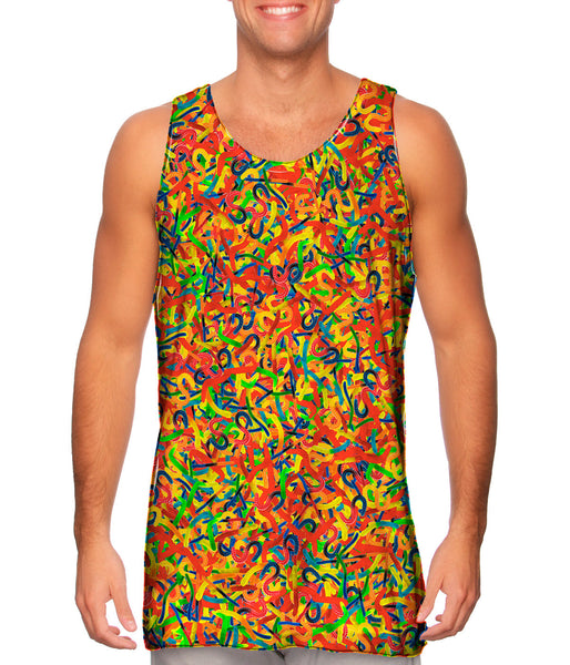 Gummy Worm Time Mens Tank Top
