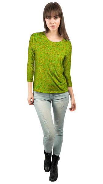 White Grapes Womens 3/4 Sleeve