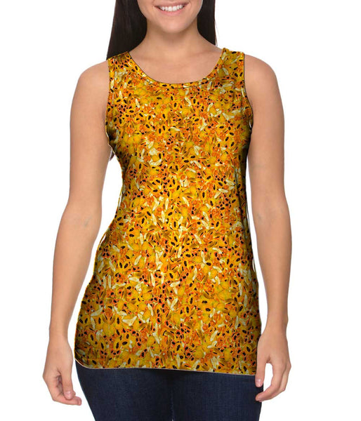 Tropical Papaya Womens Tank Top