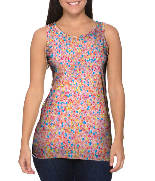 Cotton Candy Womens Tank Top