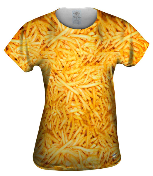 French Fry Frenzy Womens Top