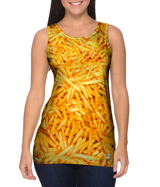French Fry Frenzy Womens Tank Top