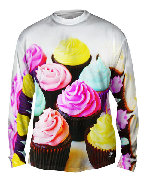 Cupcake Sweetheart Mens Long Sleeve
