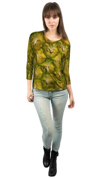 Pineapple Surprise&nbsp;Womens 3/4 Sleeve