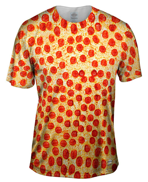Pepperoni Pizza Mens T-Shirt