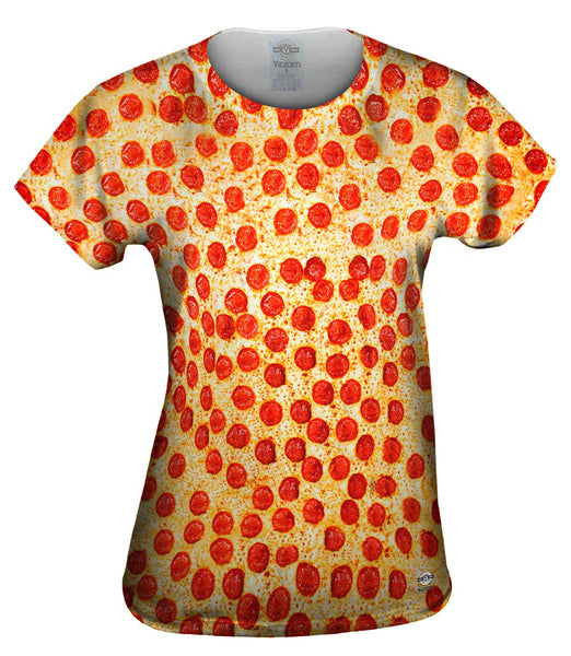 Pepperoni Pizza Womens Top