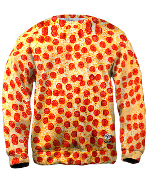 Pepperoni Pizza Mens Sweatshirt