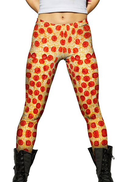 Pepperoni Pizza Womens Leggings