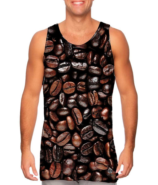 Coffee Bean Morning Mens Tank Top