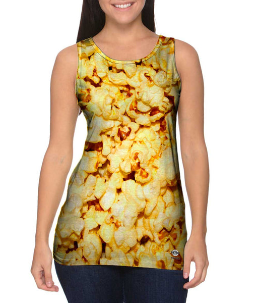 Extra Butter Popcorn Womens Tank Top