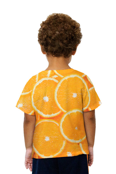 Kids Fresh Sliced Oranges Kids T-Shirt