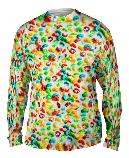 Milk And Cereal Mens Long Sleeve