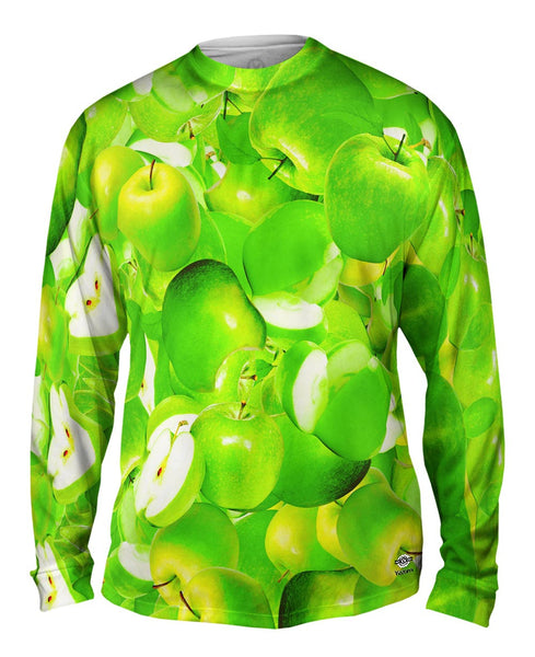 Green Apple Mens Long Sleeve