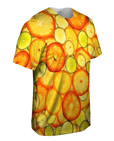 Citrus Fruits Mens T-Shirt | Yizzam