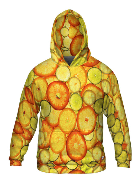 Citrus Fruits Mens Hoodie Sweater
