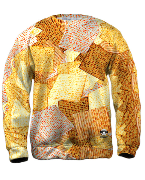 Kosher Matzah For Passover Mens Sweatshirt