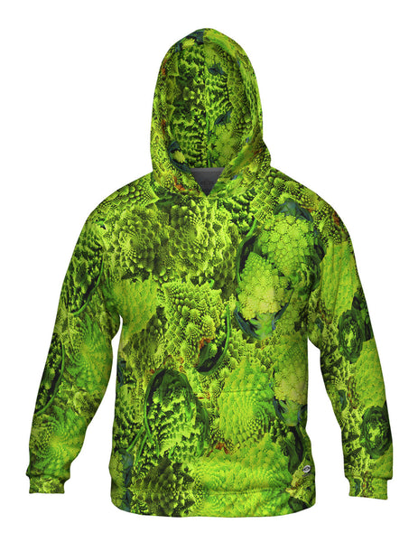 Fractal Broccoli Mens Hoodie Sweater