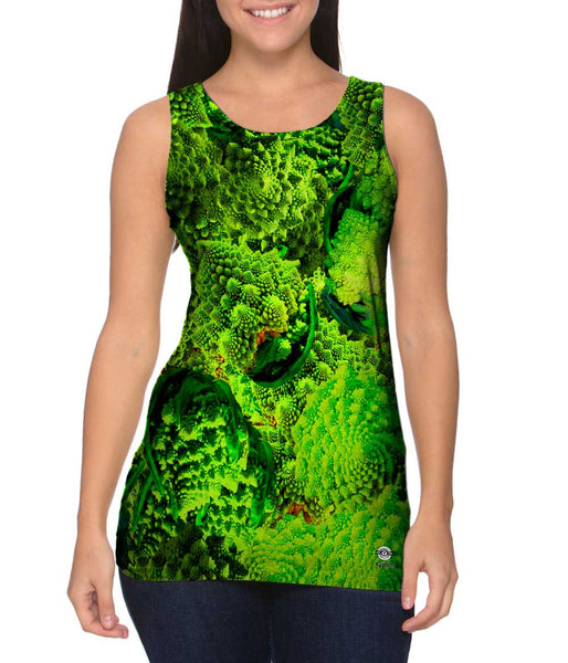 Fractal Broccoli&nbsp;Womens Tank Top