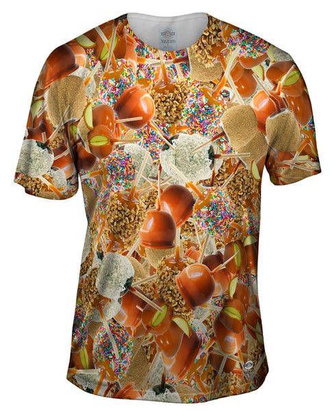 Carmel Apples Jumbo Mens T-Shirt