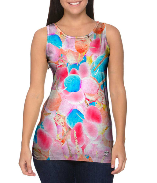 Cotton Candy Jumbo Womens Tank Top
