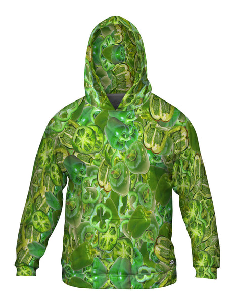 Green Pepper Jumbo Mens Hoodie Sweater