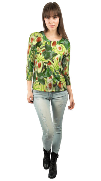 Avocodo Jumbo Womens 3/4 Sleeve