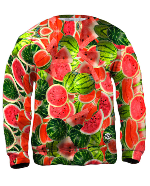 Watermelon Jumbo Mens Sweatshirt