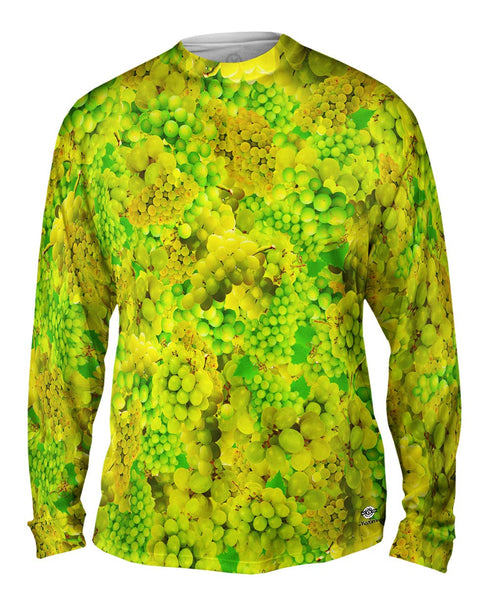 White Grapes Jumbo Mens Long Sleeve