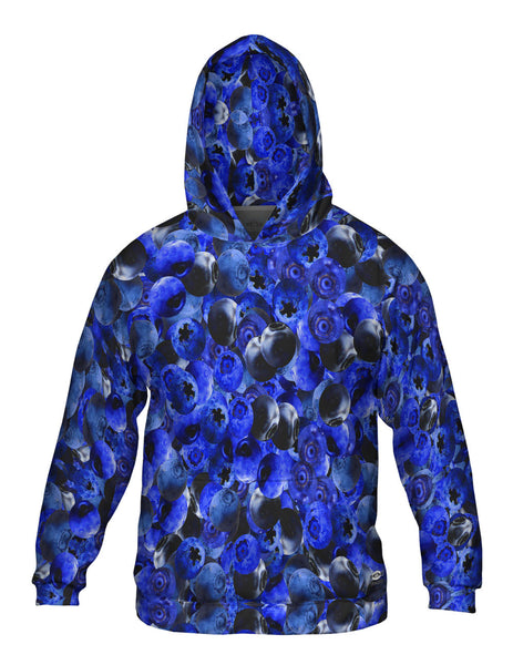 Blueberries Jumbo Mens Hoodie Sweater