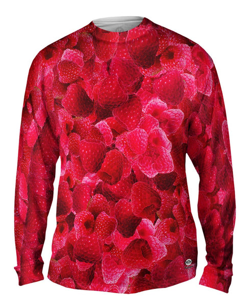 Raspberries Jumbo Mens Long Sleeve