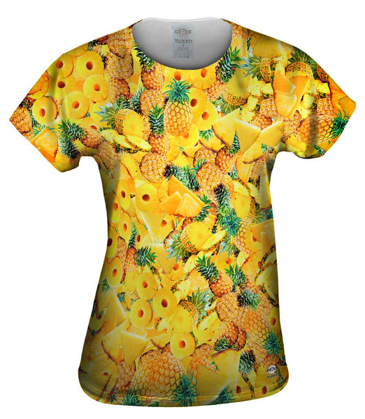 Pineapple Fiesta Jumbo Womens Top